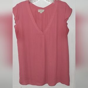 Loft blouse -Coral